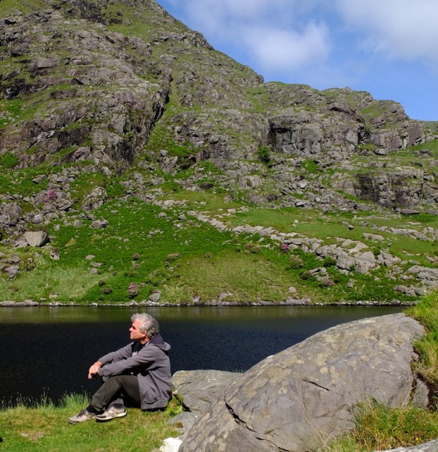 Richard Hofer genießt einen freien Augenblick im Killarney National Park
