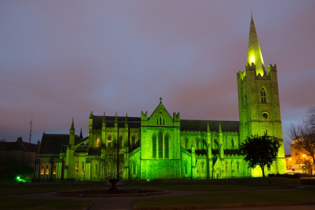 St. Patrick´s Cathedral in Dublin (Patrick´s Day Dublin)