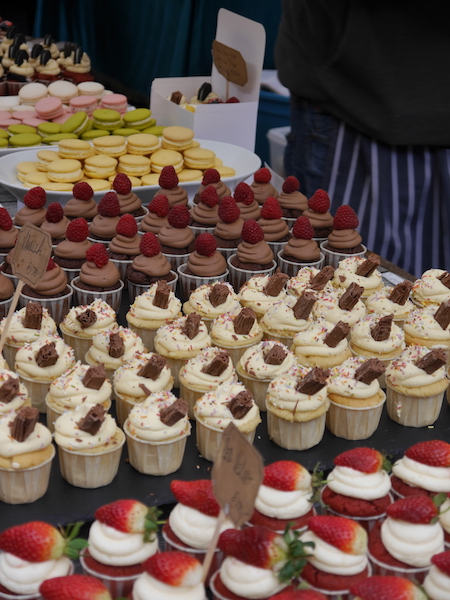 Bunte Cupcakes - es geht auch ohne Dublins Küsten-Garnele