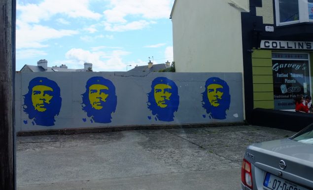 Gern gesehen in irischen Straßen: Che Guevara