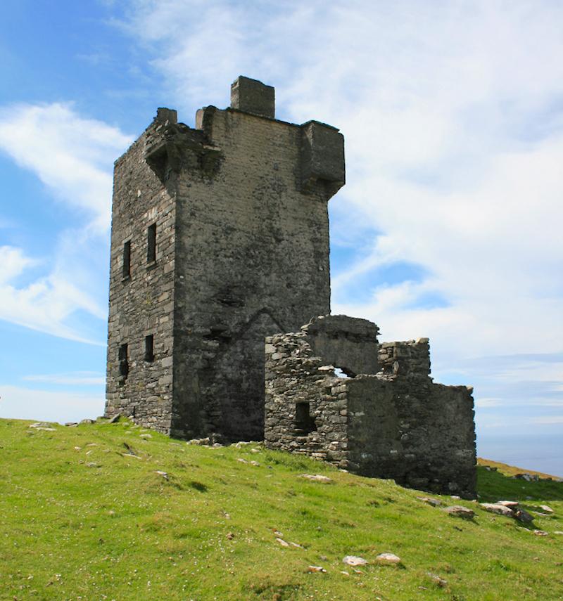 Turm auf Dursey Island