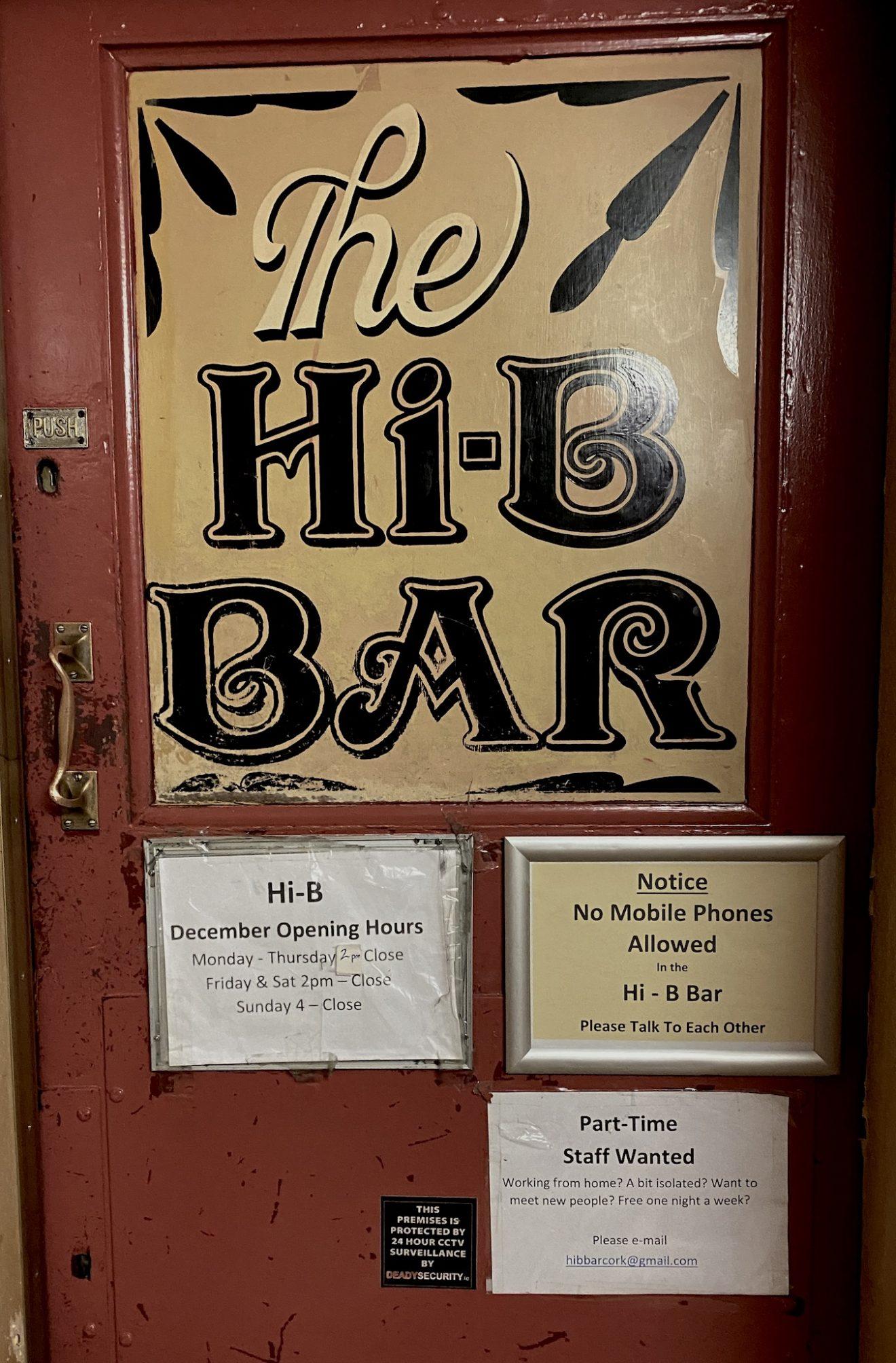 Hi-B Bar Cork