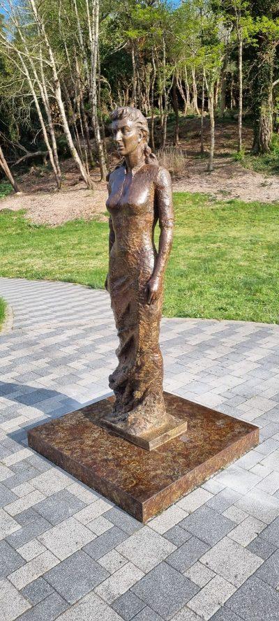 Maureen O'Hara Statue Glengarriff